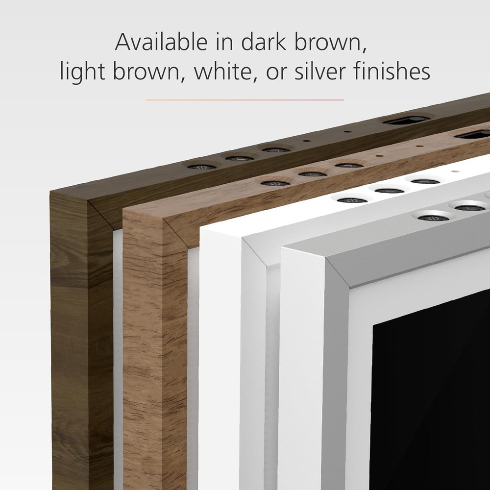 Made for Amazon Frame Echo Show 15 (Gen 2, 2024 Release) Light Brown