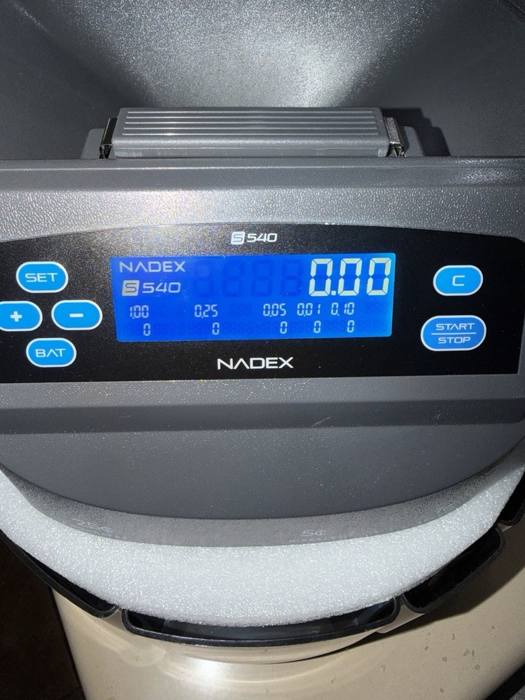 Nadex S540 Coin Sorting Machine Sorting Made Simple