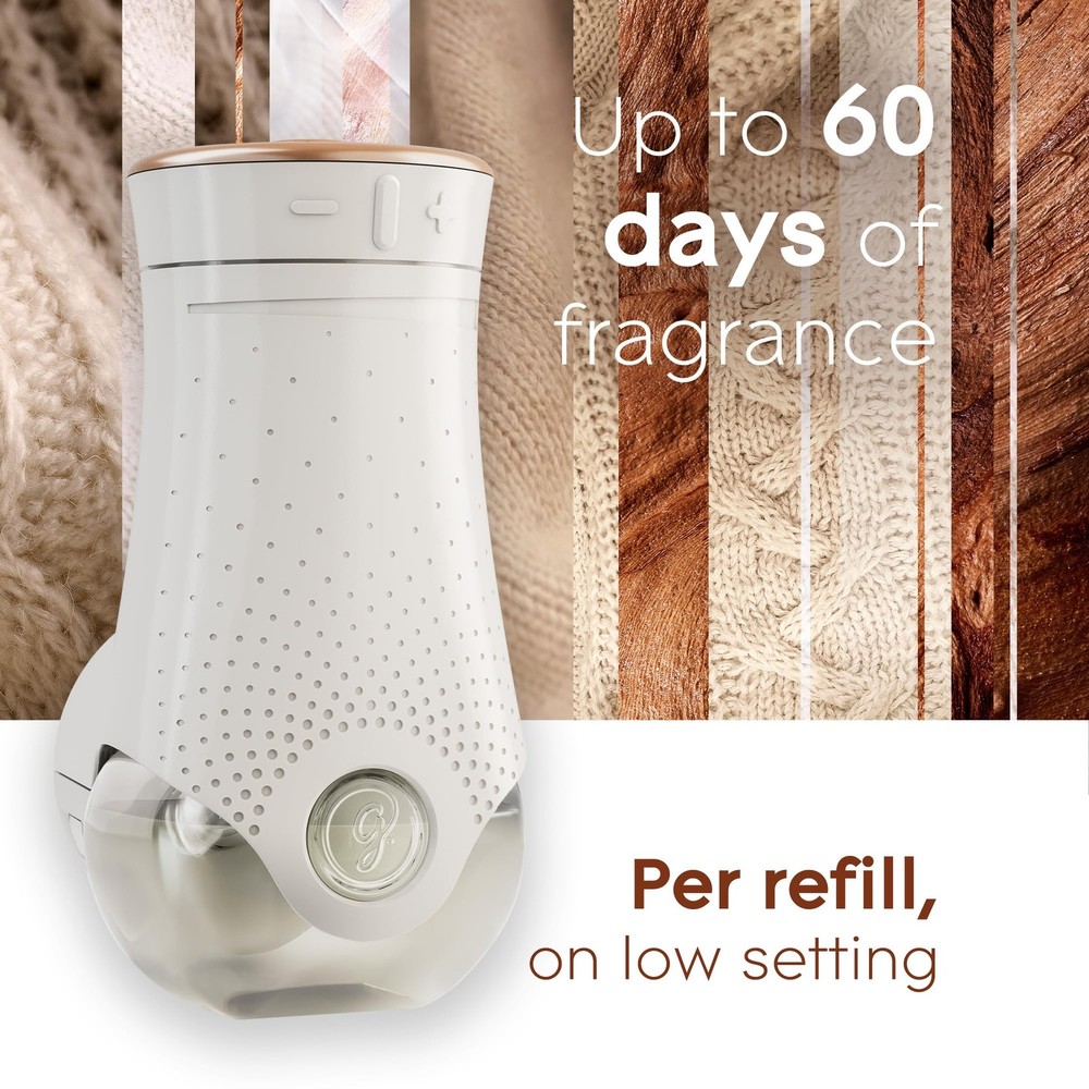 Glade PlugIns Refills Cashmere Woods Essential Oils 6.7oz 10 Ct