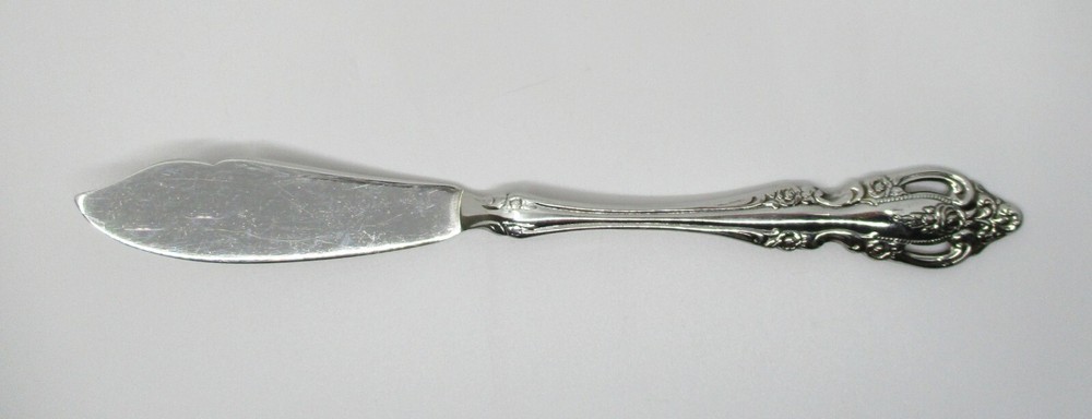 ONEIDA STAINLESS BRAHMS MASTER BUTTER KNIFE - 6 3/8"- 01F