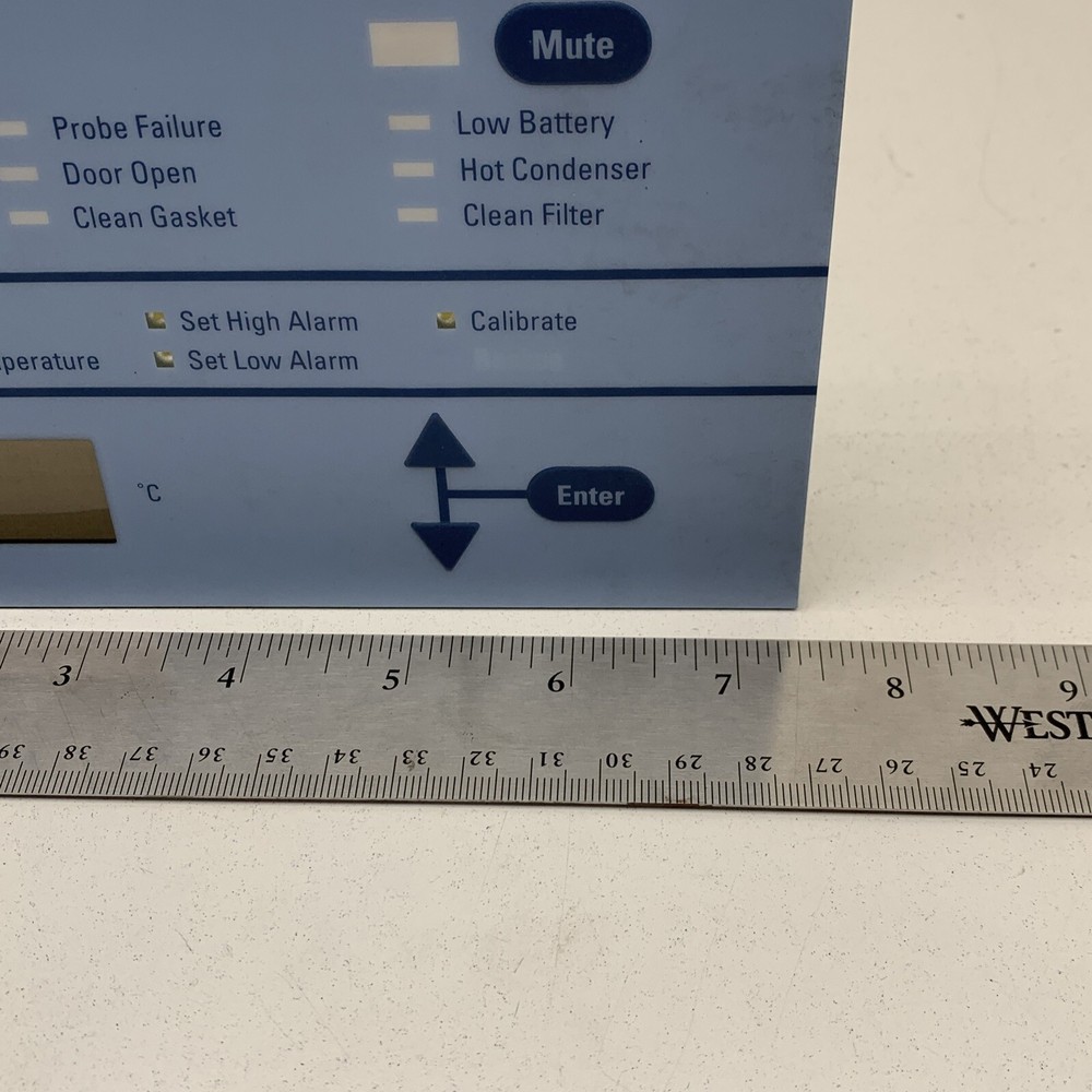 VWR -86C Ultra Temperature Freezer Low Control Panel Cover with Buttons