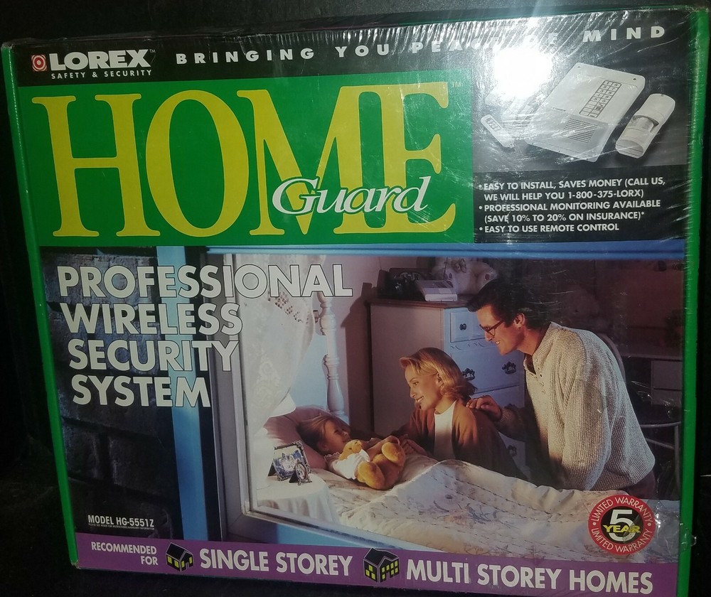 NEW Lorex Home Guard Wireless Security System HG-5551z SEALED