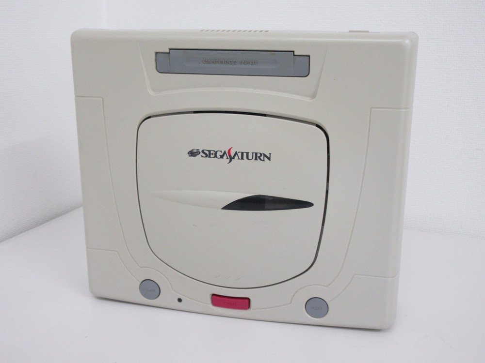 SEGA Sega Saturn console Controller set White Japan SS TESTED Free Shipping