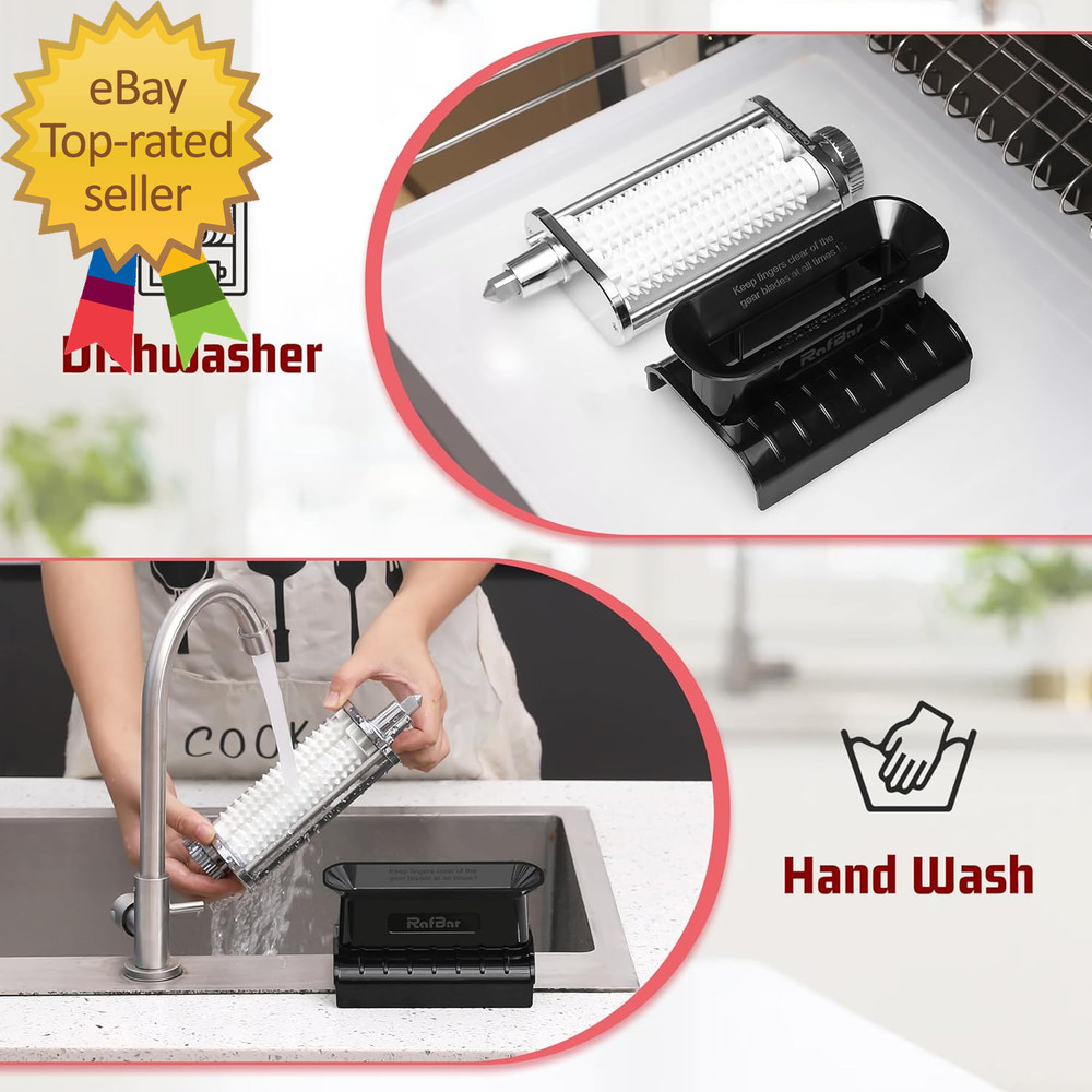 Adjustable Thickness Meat Tenderizer Attachment for Kitchenaid Stand Mixers, Mea