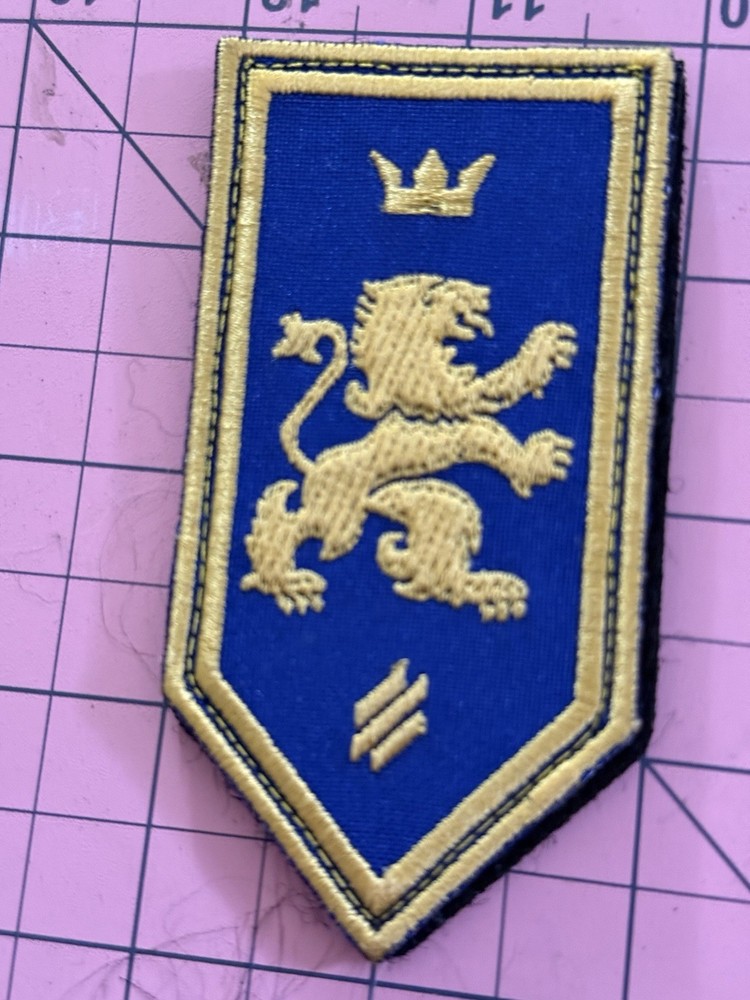 Ukraine War Ukranian National Guard Patch Set For 3rd Assault Brgd Combat Worn