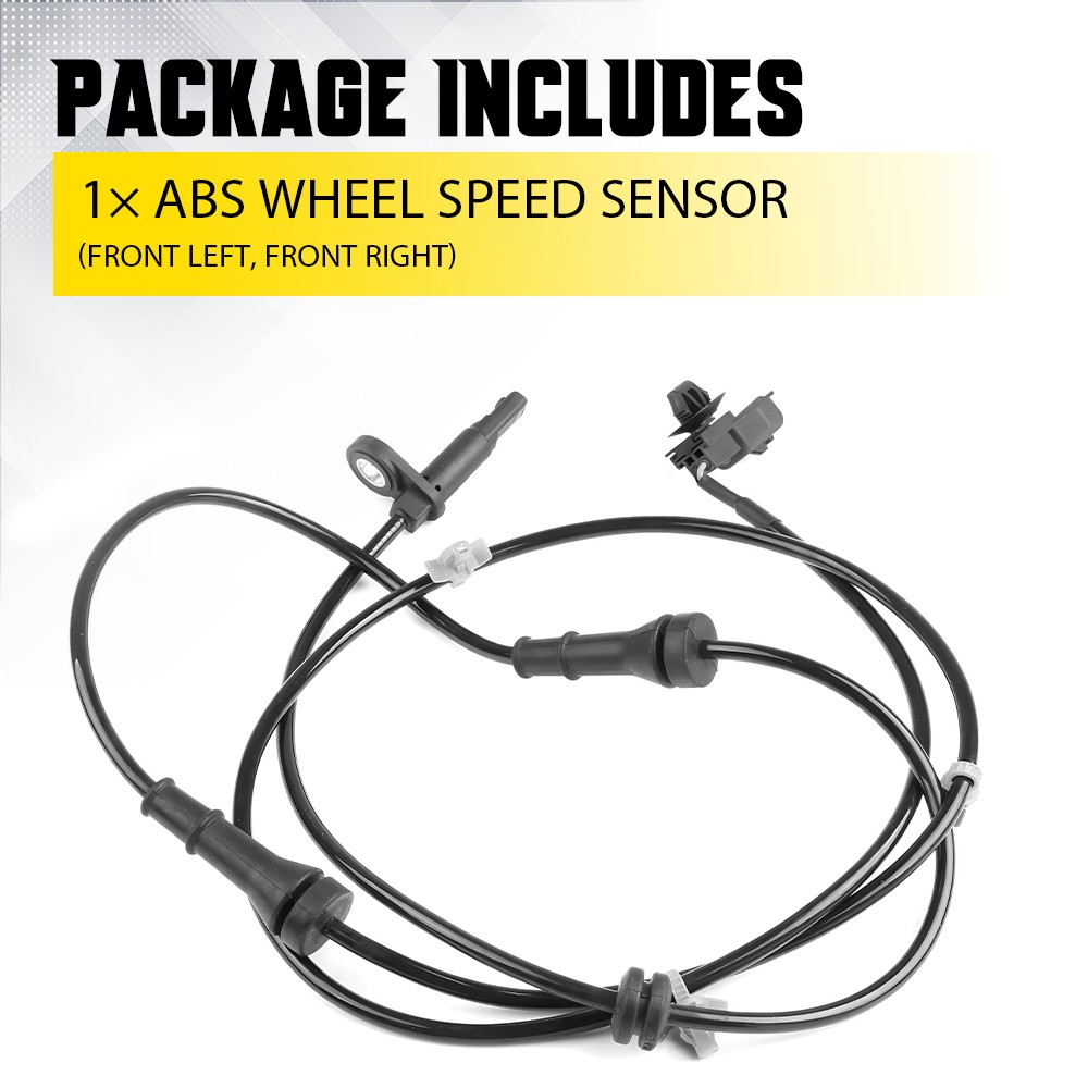 Pair ABS Wheel Speed Sensor For 2013-2019 Nissan Sentra Front Left Right Side