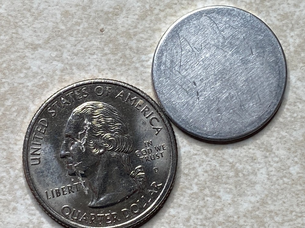 T9250 1 Pint, Unknown Anillo Restrike Arcade Token