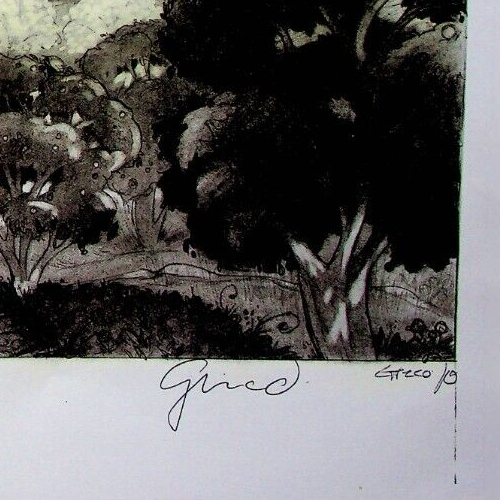 Pixie Hollow Games 2011 SIGNED Dennis Greco Production Background Layout Copy