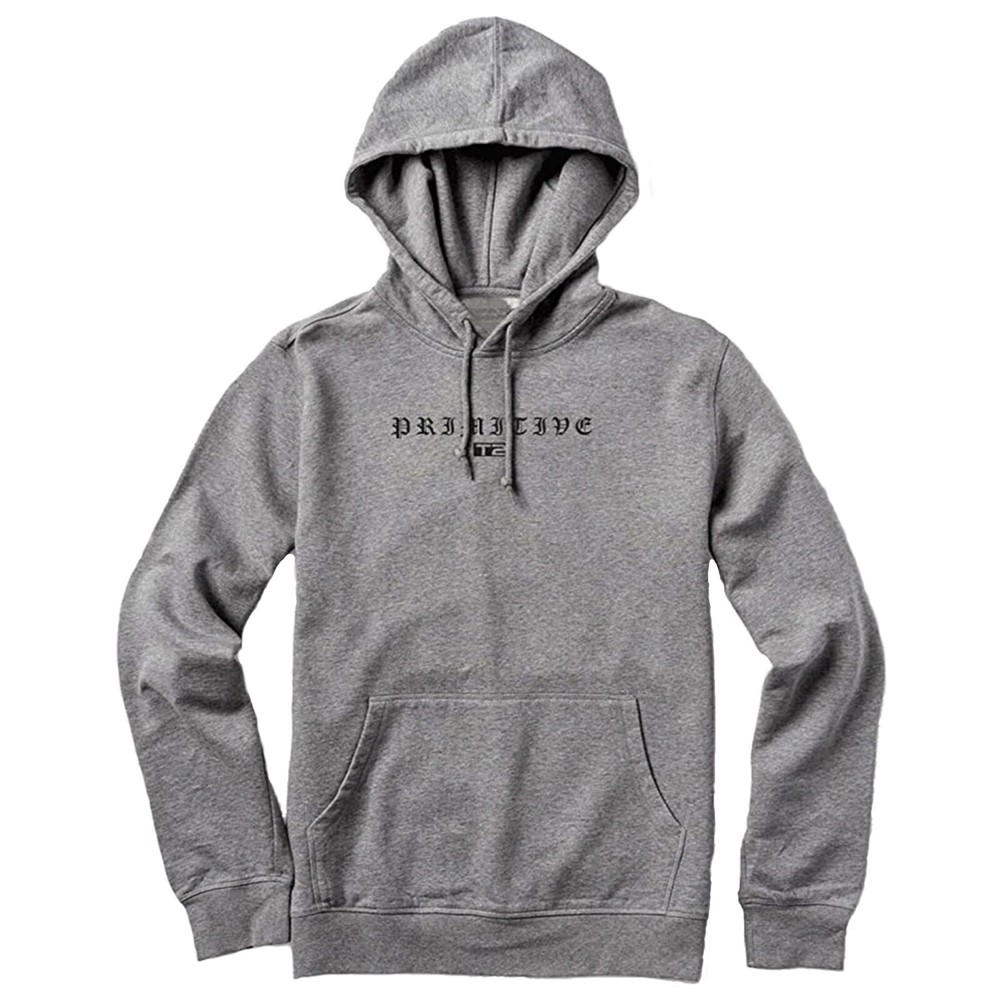 Primitive Terminator 2 Judgement Day Machine Hoodie Men's Heather Grey - NWT