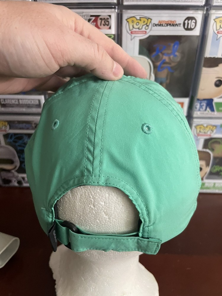 Adidas Pebble Links Golf Course Strapback Hat / Cap - Green