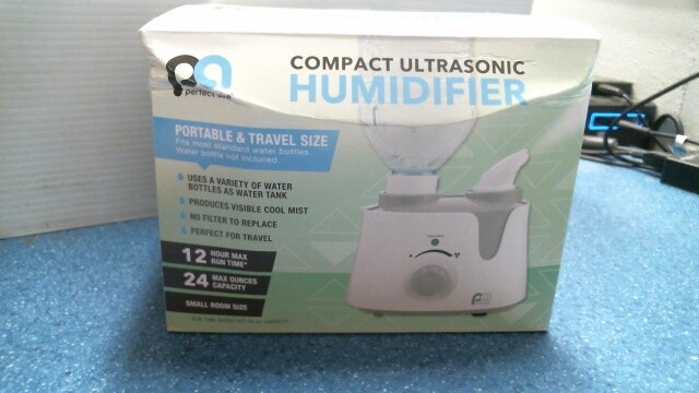 Perfect Aire Compact Ultrasonic Humidifier  (02397)  FS