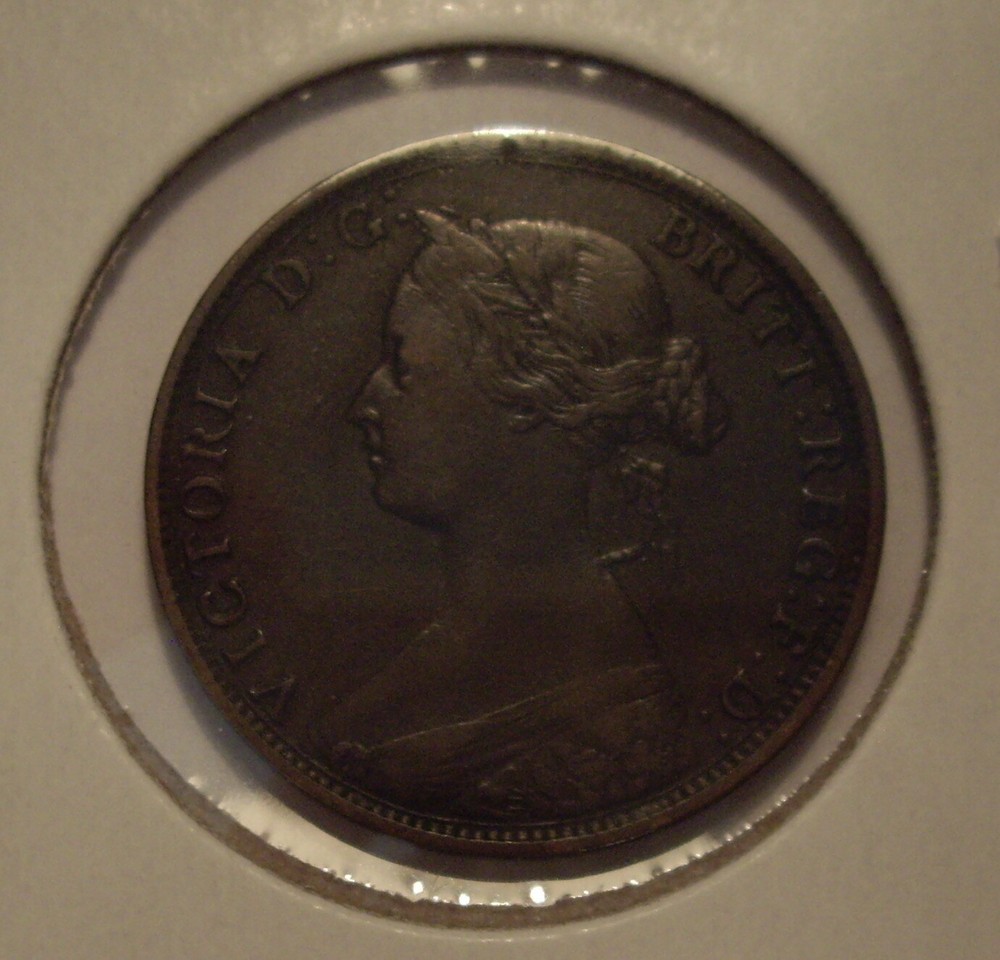 A Canada Nova Scotia Victoria 1861 SB Large Cent - VF