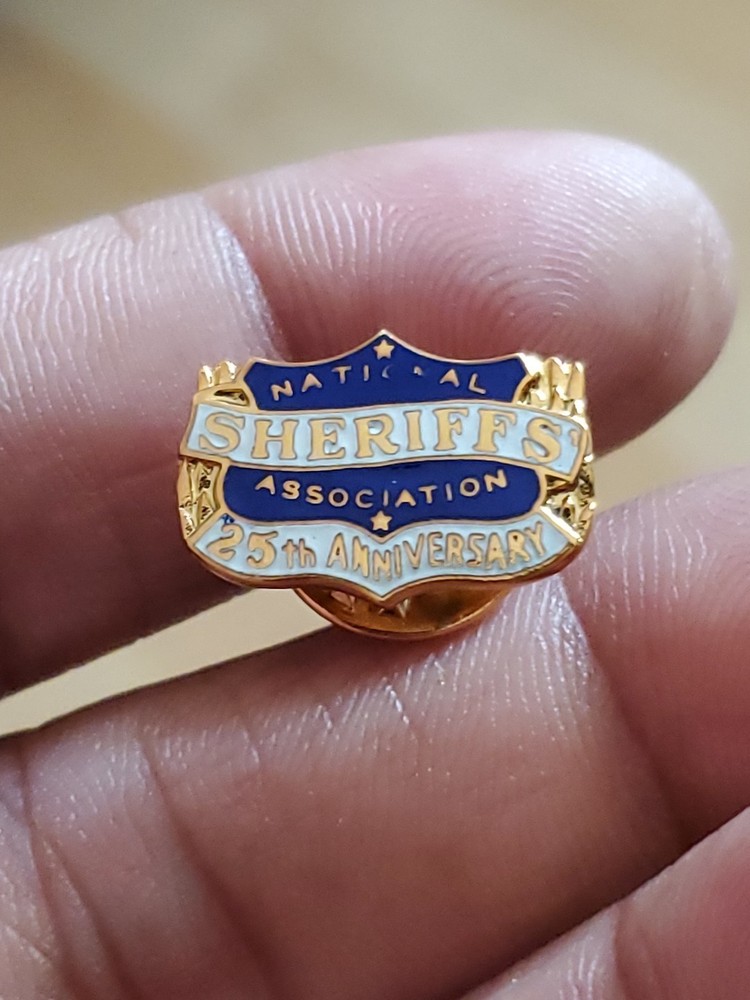 NSA National Sheriffs Association 25th Anniversary Pin