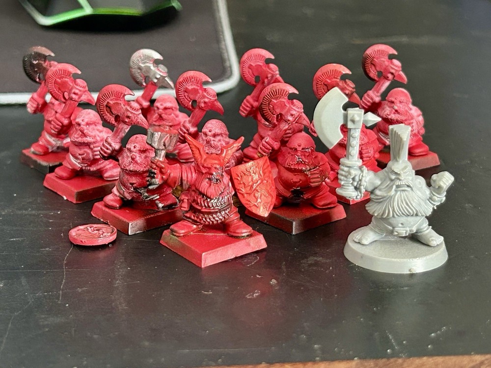 Vintage Warhammer Dwarfs x11