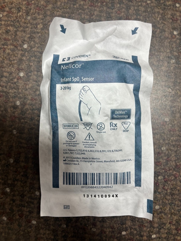 Nellcor Infant Spo2 Sensor MAXI New pk/24