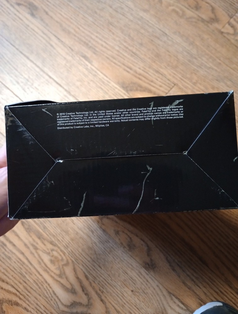 Creative Fatal1ty Gaming Headset (2010s, Microphone, Untested As-Is)