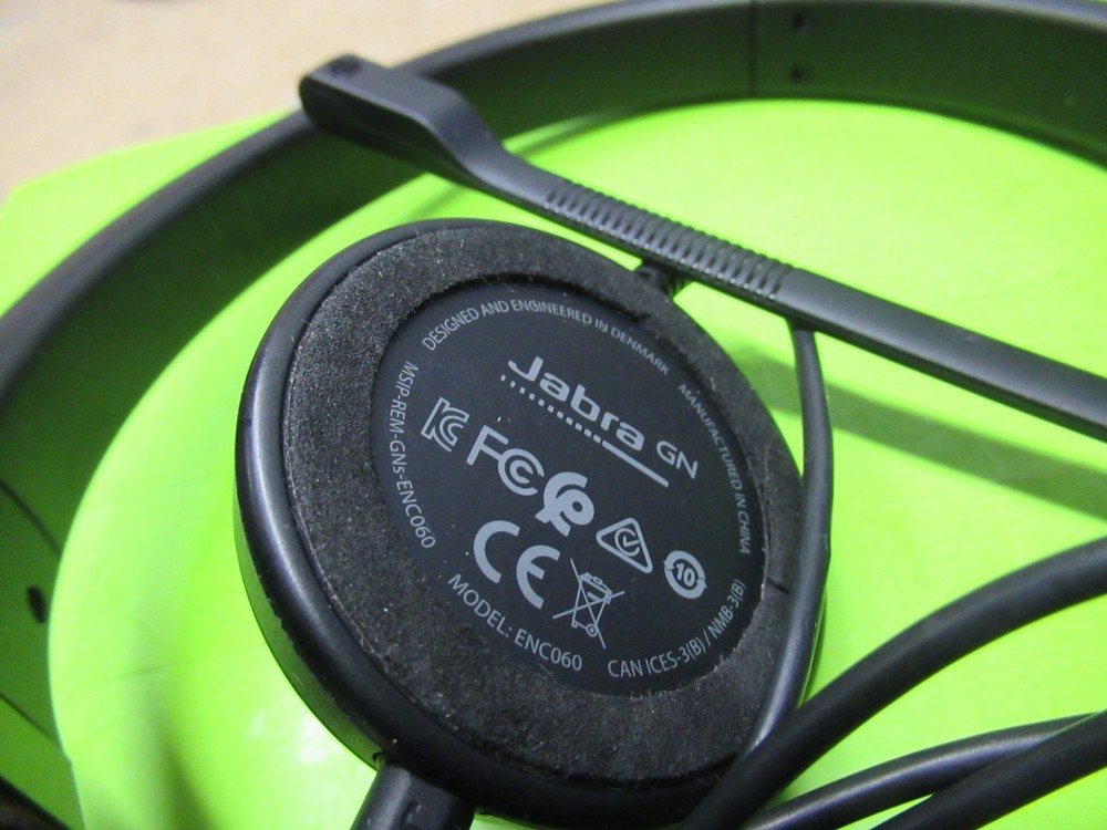 Jabra HSC060 / ENC060 Wired Headset USB Mono Headset