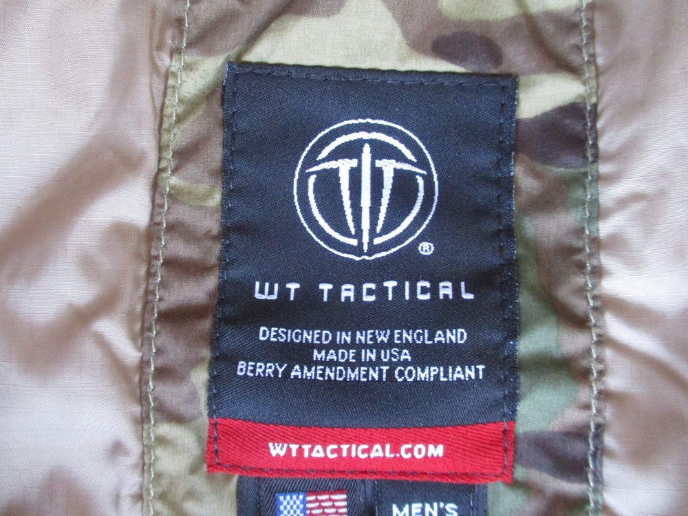 NWT, WILD THINGS TACTICAL Multicam, OCP, Low Loft Puffer AFSOC Jacket, LARGE
