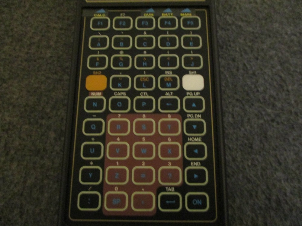 VINTAGE TDS-500 SURVEYING FIELD COMPUTER TRIPOD DATA SYSTEMS-POWERS UP/UNTESTED