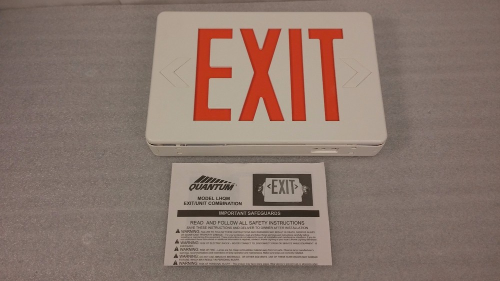 Lithonia Lighting LHQM LED Exit Sign