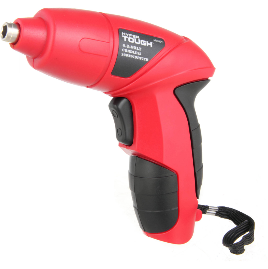 NEW Cordless Rechargeable Power Tool Screwdriver w/ 5pc Bit Set and Driver