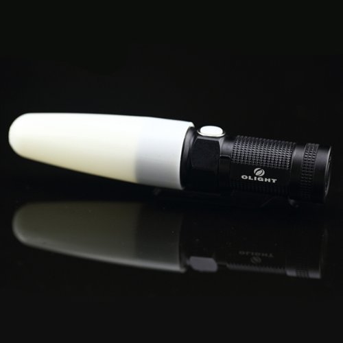 OLIGHT-TW10-W Diffuser Wand/Traffic Wand for OLIGHT S10 Flashlight, Color White
