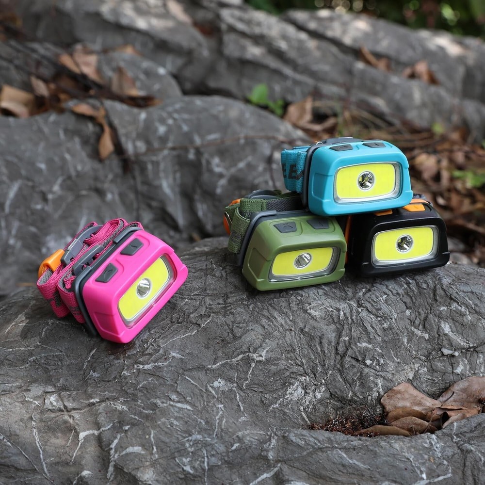 EverBrite Rechargeable Headlamp Head Lights 7 Lighting Modes Memory Function USA