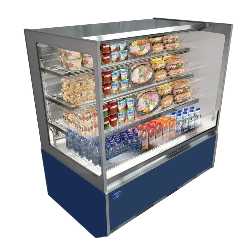 Federal Industries ITRSS6026-B18 60" Self Service Refrigerated Display Case w...