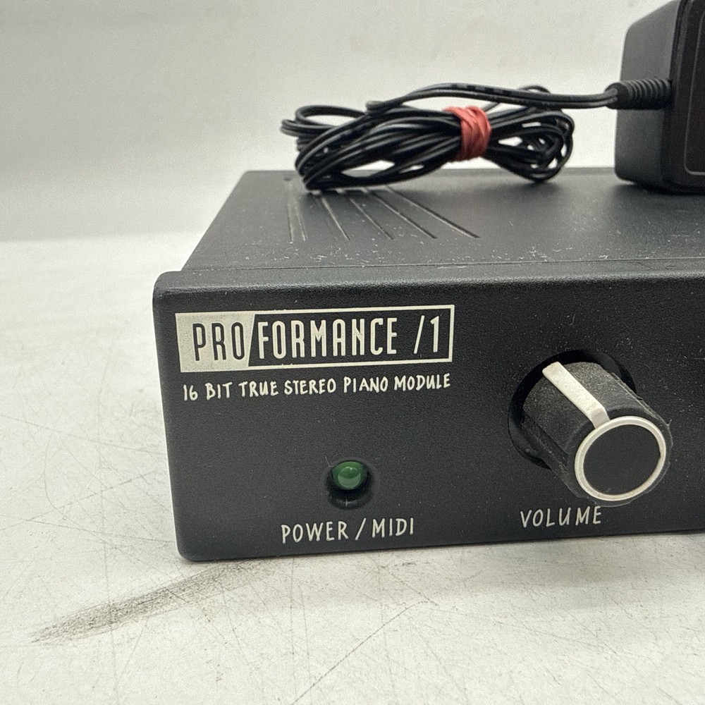 E-MU Systems Proformance Midi Sound Module with Power Supply Vintage