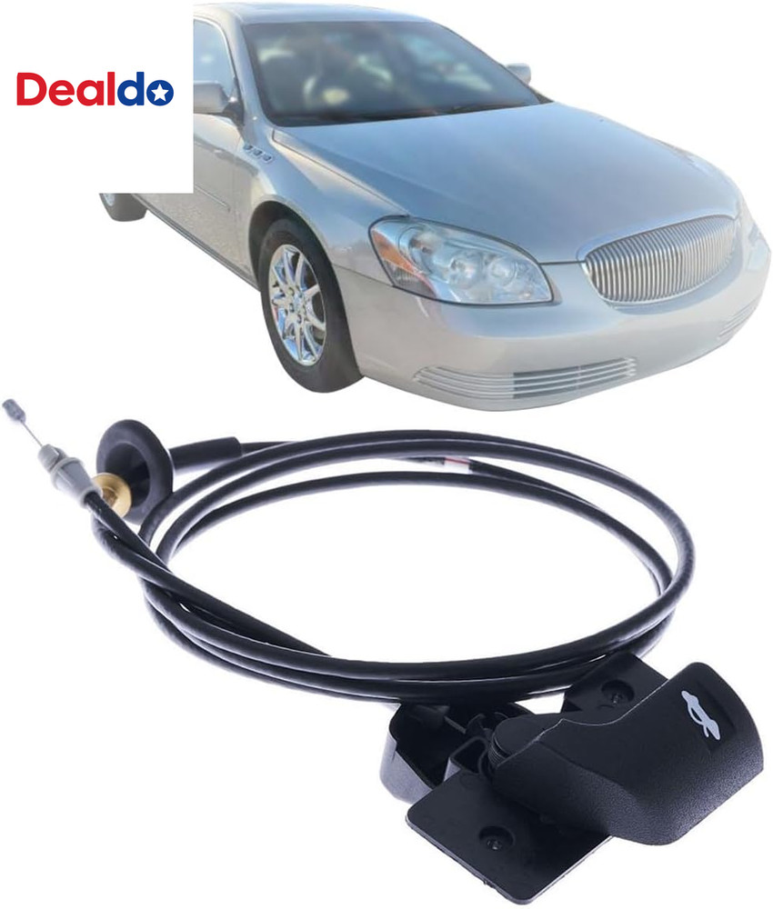 APA Replacement Hood Release Cable with Handle for Lesabre Deville Seville Bonne