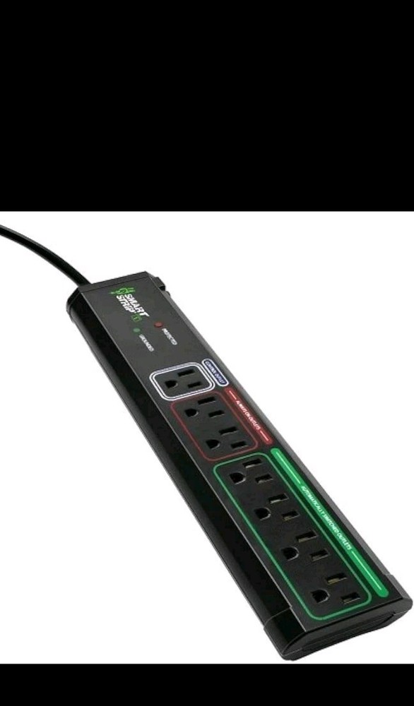 ECG-7MVR Energy Saving Surge Protector with Autoswitching Technology, 7 Outlet