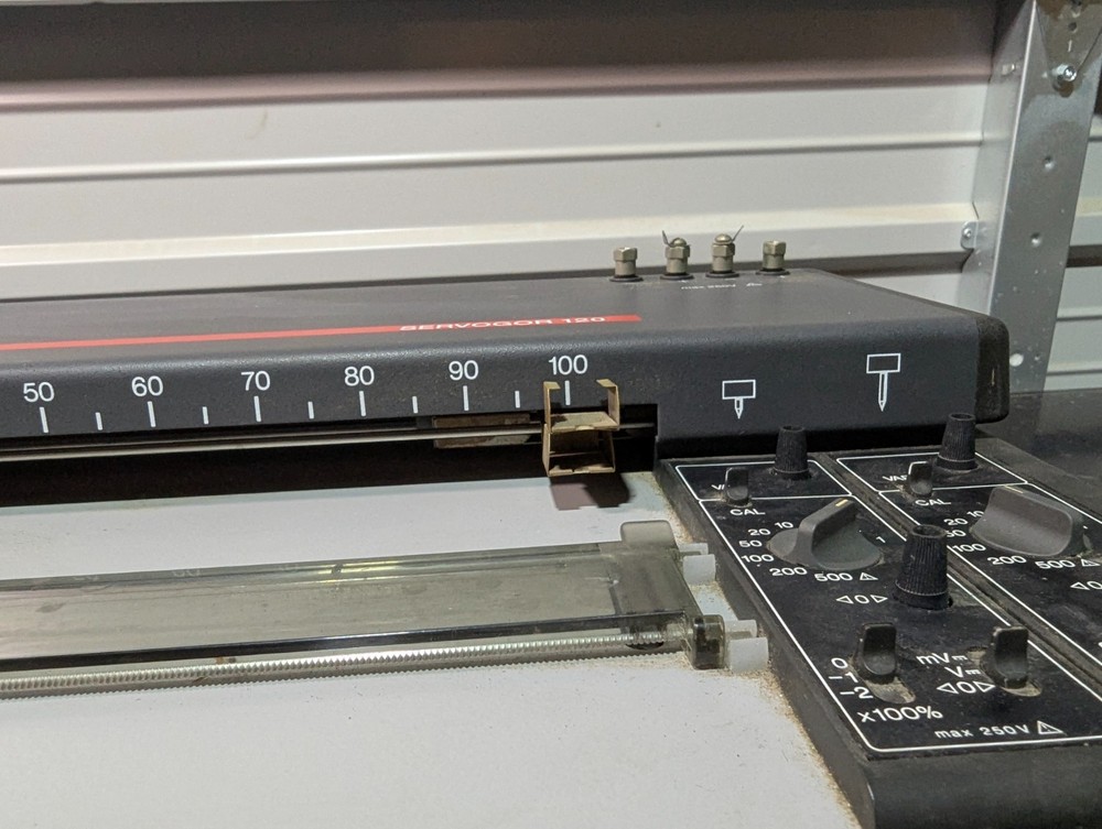 Goerz Servogor 120 Flatbed Chart Recorder 881200275