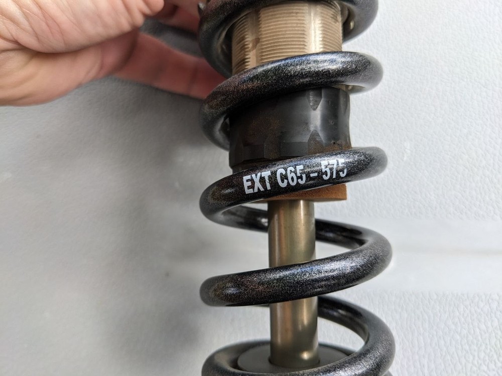EXT Storia V3 Coil Shock – 7.875 x 2.00", 575# Spring, RECENTLY SERVICED!