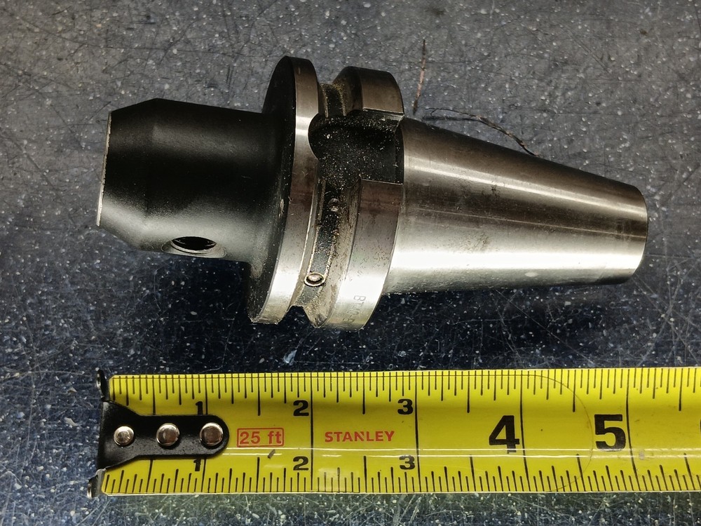 HPI BT40 1/2" ID DIN Coolant Solid End Mill Tool Holder BT40-EM1/2"-65 .5