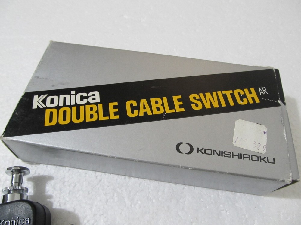 Konica Double Cable Switch AR Shutter Release Cable