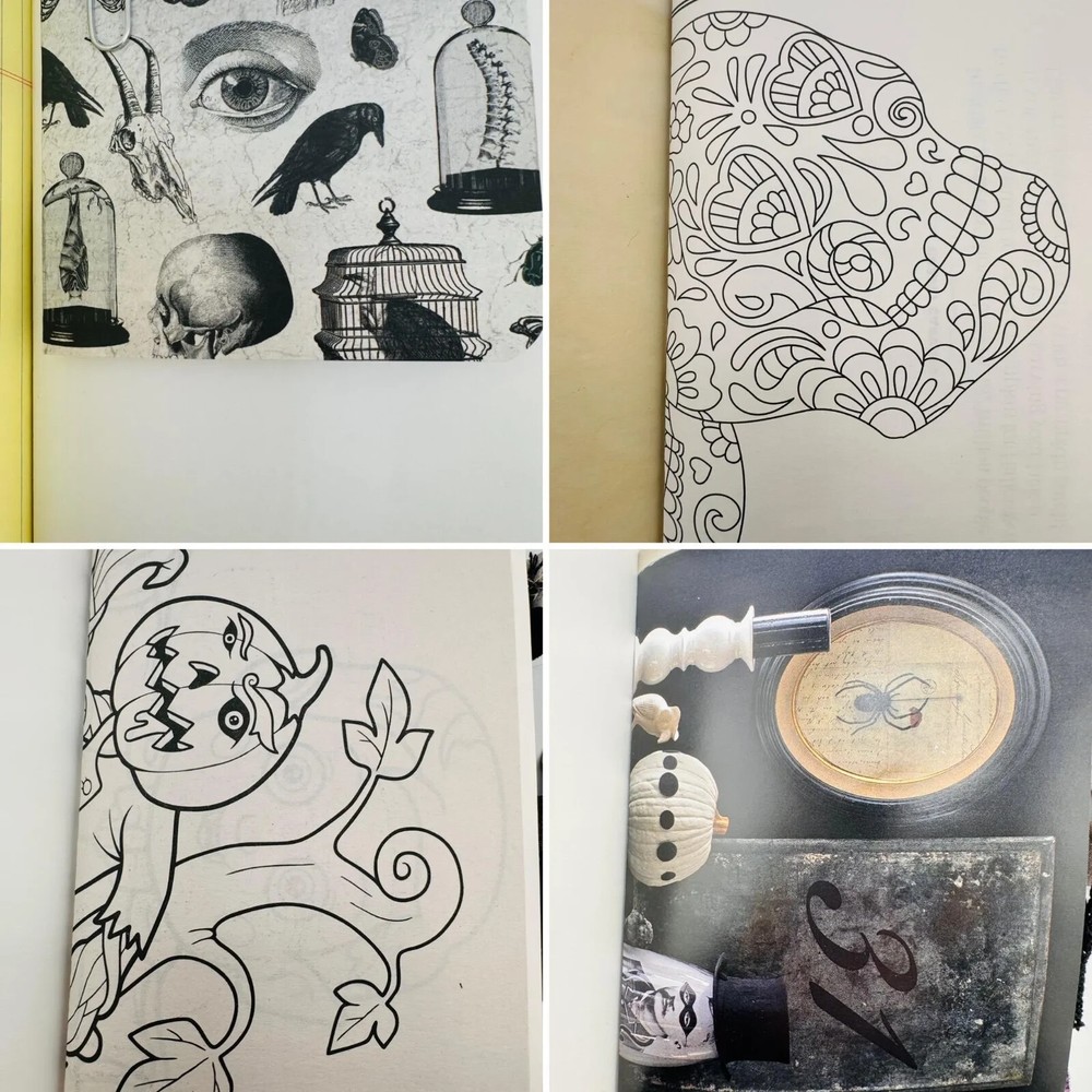 Halloween Junk Journal. Notebook. Planner. Scrapbook. Diary. Papercraft.