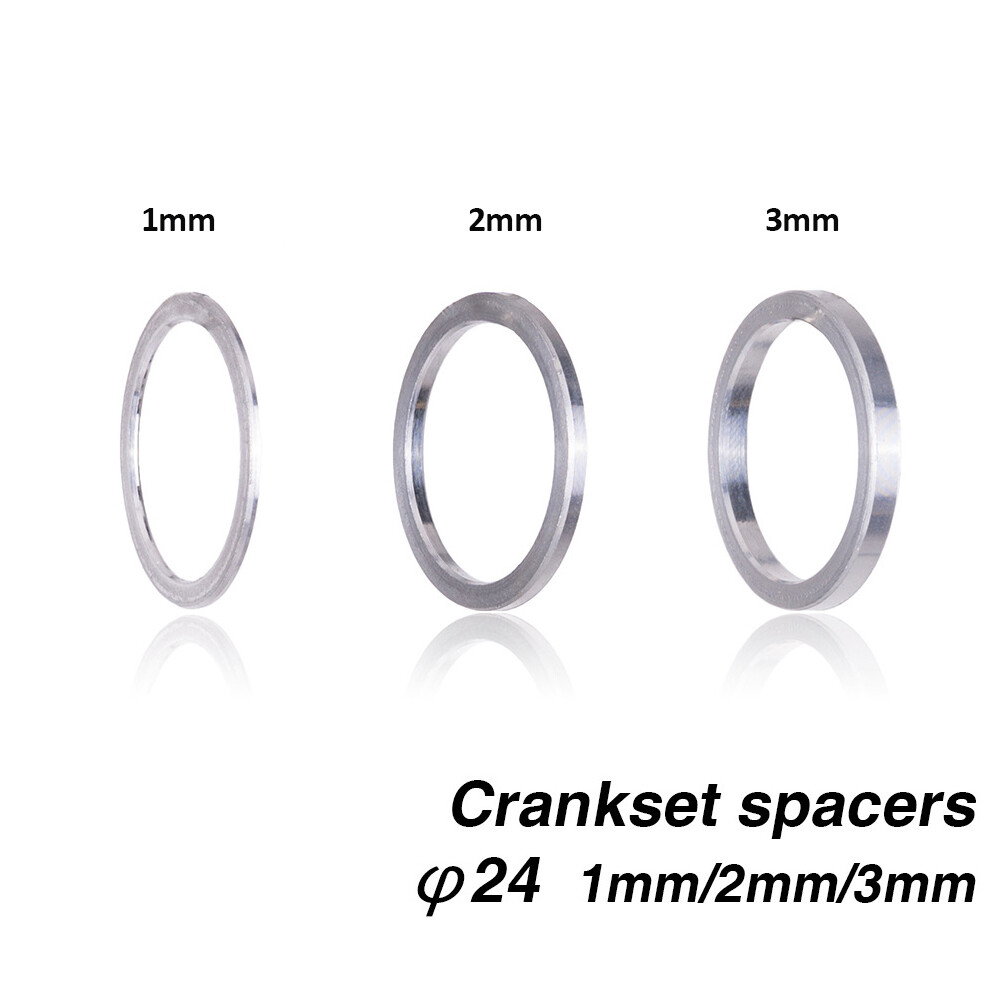 Bottom Bracket Axle Washer Spacer 24mm x 1/2/3mm Mountain T1E8