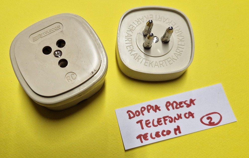 DOUBLE TRIPOLAR SECONDARY TELECOM PHONE JACK SPECIAL STOCK OFFER (2)