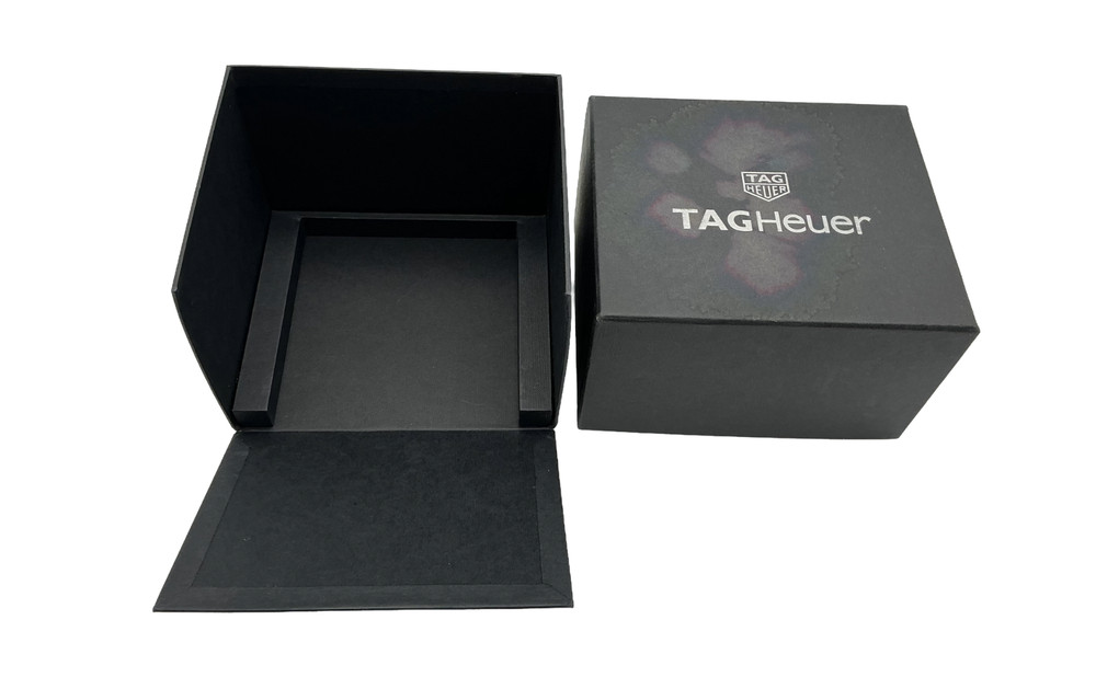 TAG Heuer Outer Box – Current Model – Functional – Stained Lid - Loose Insert