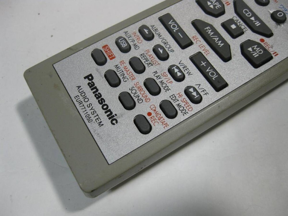 Panasonic Audio Remote Control EUR7711050