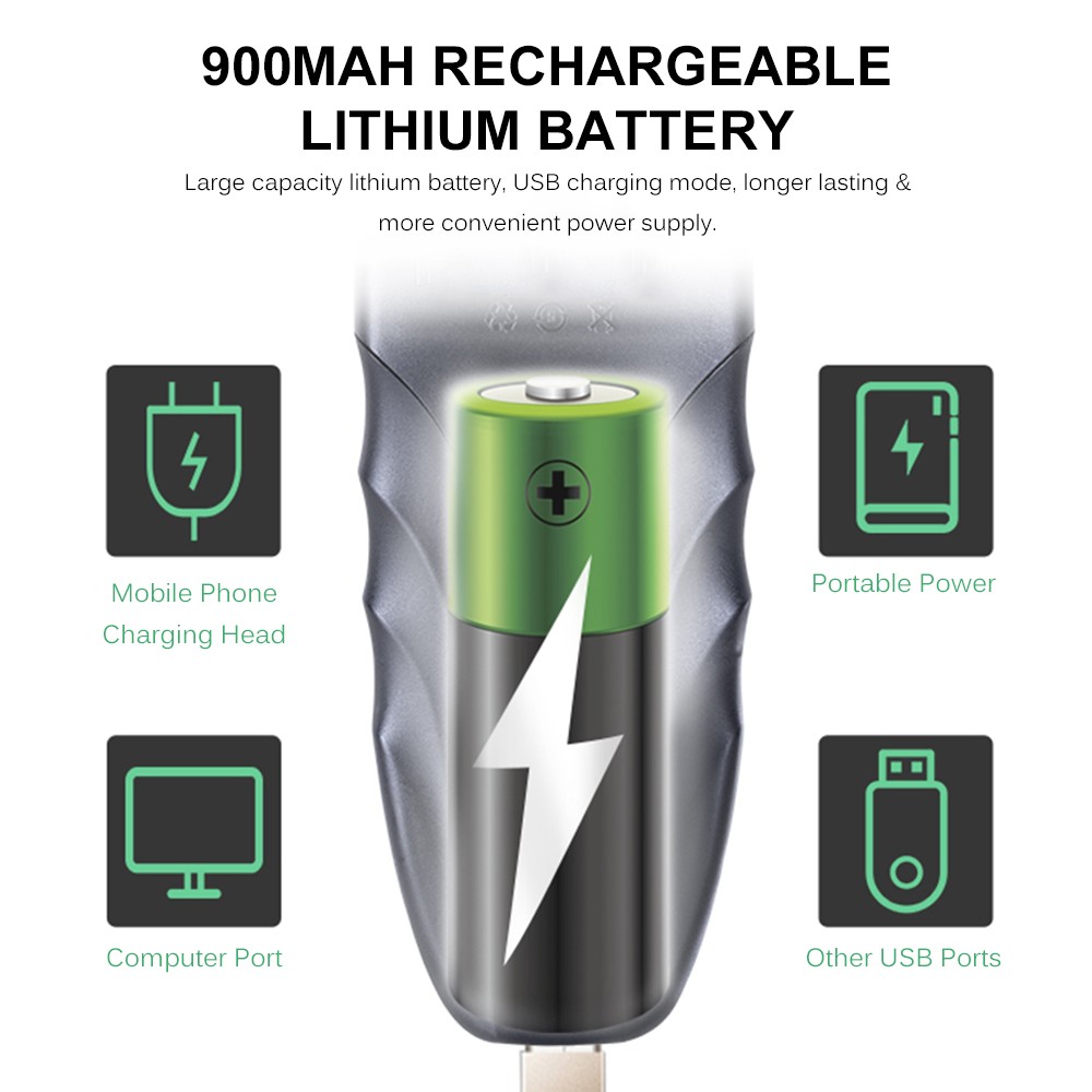 Handheld Optical Power Meter -70~+3dBm Rechargeable Optical Power Tester
