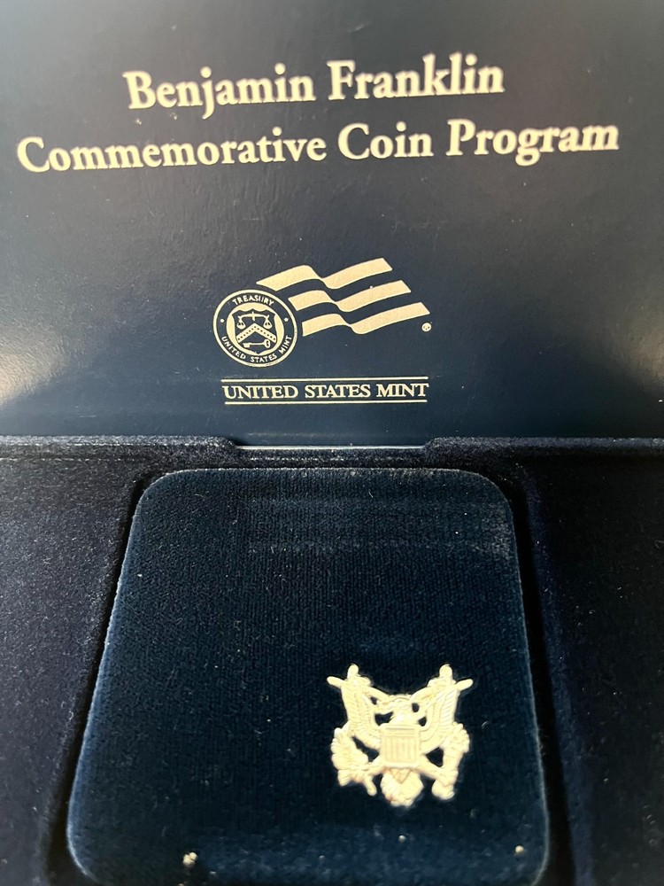 2006 BENJAMIN FRANKLIN SILVER DOLLAR, SCIENTIST clearance $66