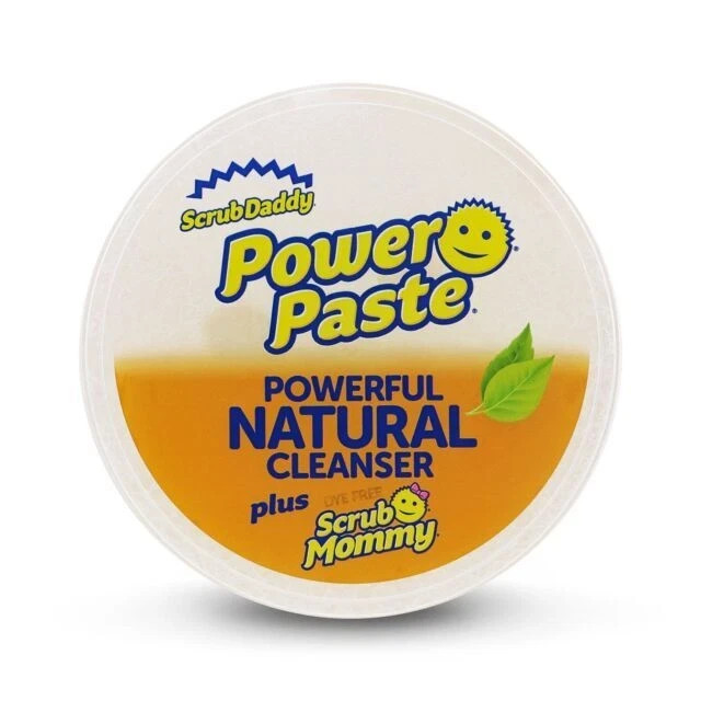 Scrub Daddy Power Paste with Scrub Mommy Powerful Natural Cleaner