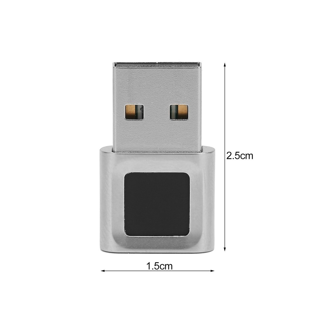 USB Fingerprint Reader Mini Fingerprint Scanner PC Dongle Hello