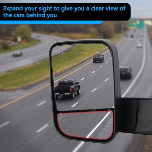 68067731AA Driver Left Side Mirror Glass Tow Driver Side with Lower (Left)