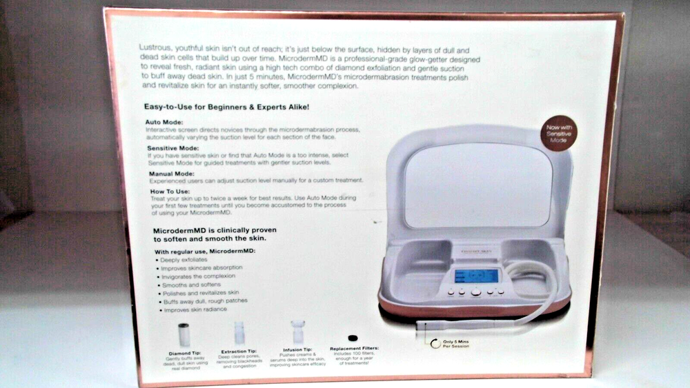 Trophy Skin MicrodermMD Trophy Skin Microdermabrasion Machine - White - Open Box