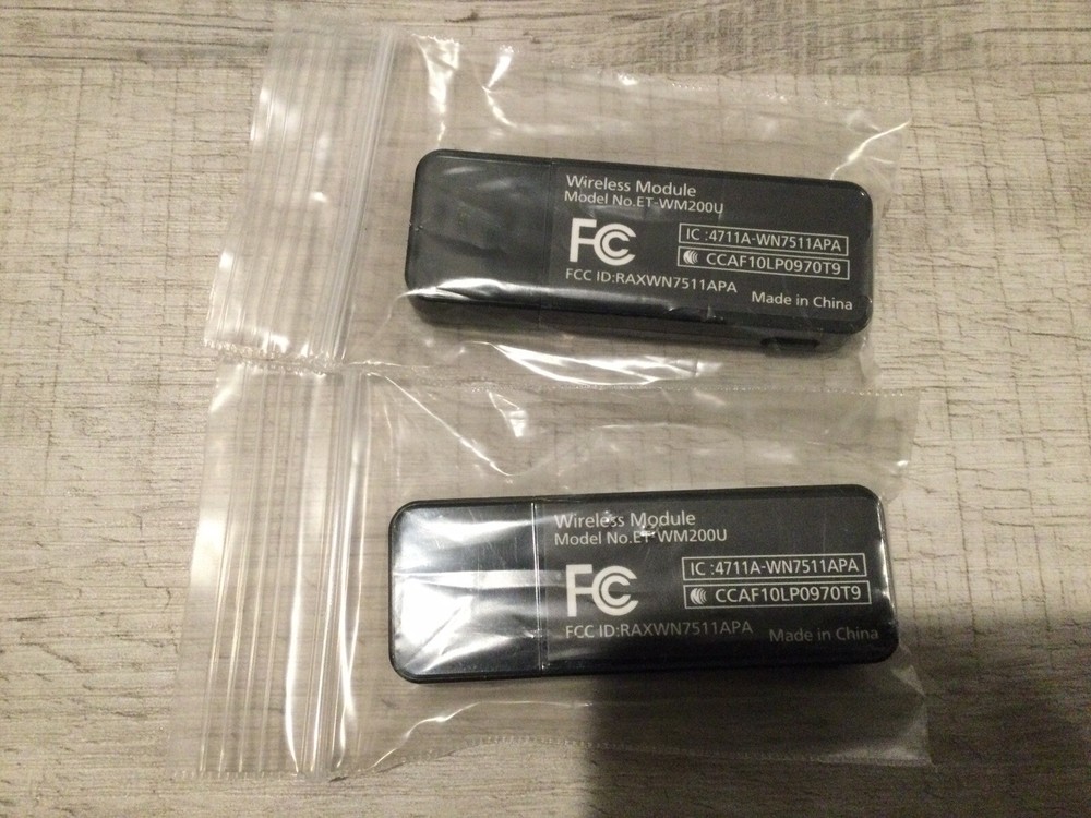 Panasonic ET-WM200U Wireless Module Qty 2