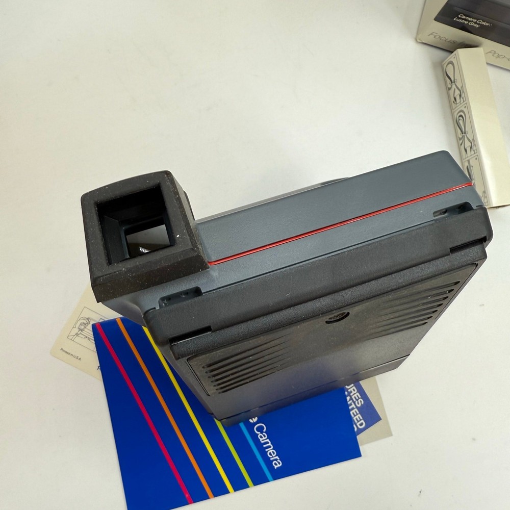 Polaroid Instant Impulse Camera with Box, Manual and Strap Clean UNTESTED