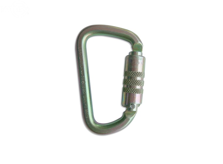 USR-12-CTLM US Rigging Modified "D" Steel Carabiner