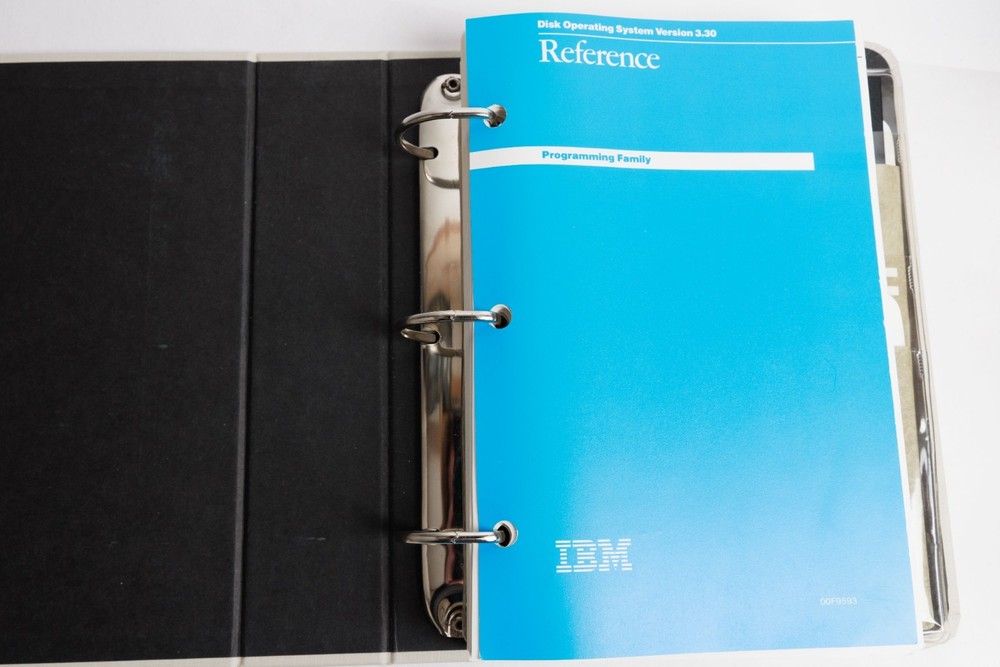 IBM DOS 3.3 Disk Operating System Manuals with Disks First Edition